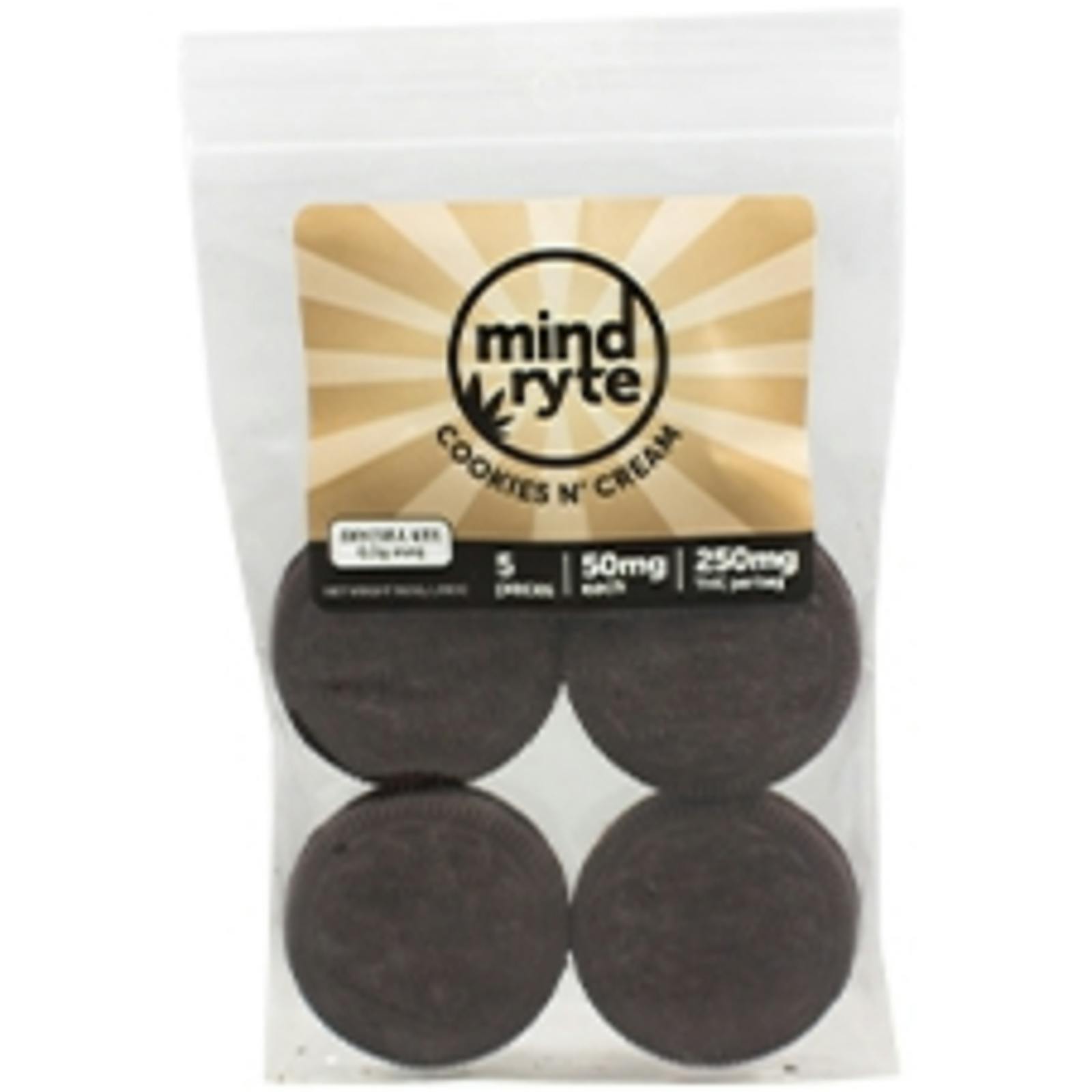 Mind Ryte Cookies and Cream 250mg Leafly